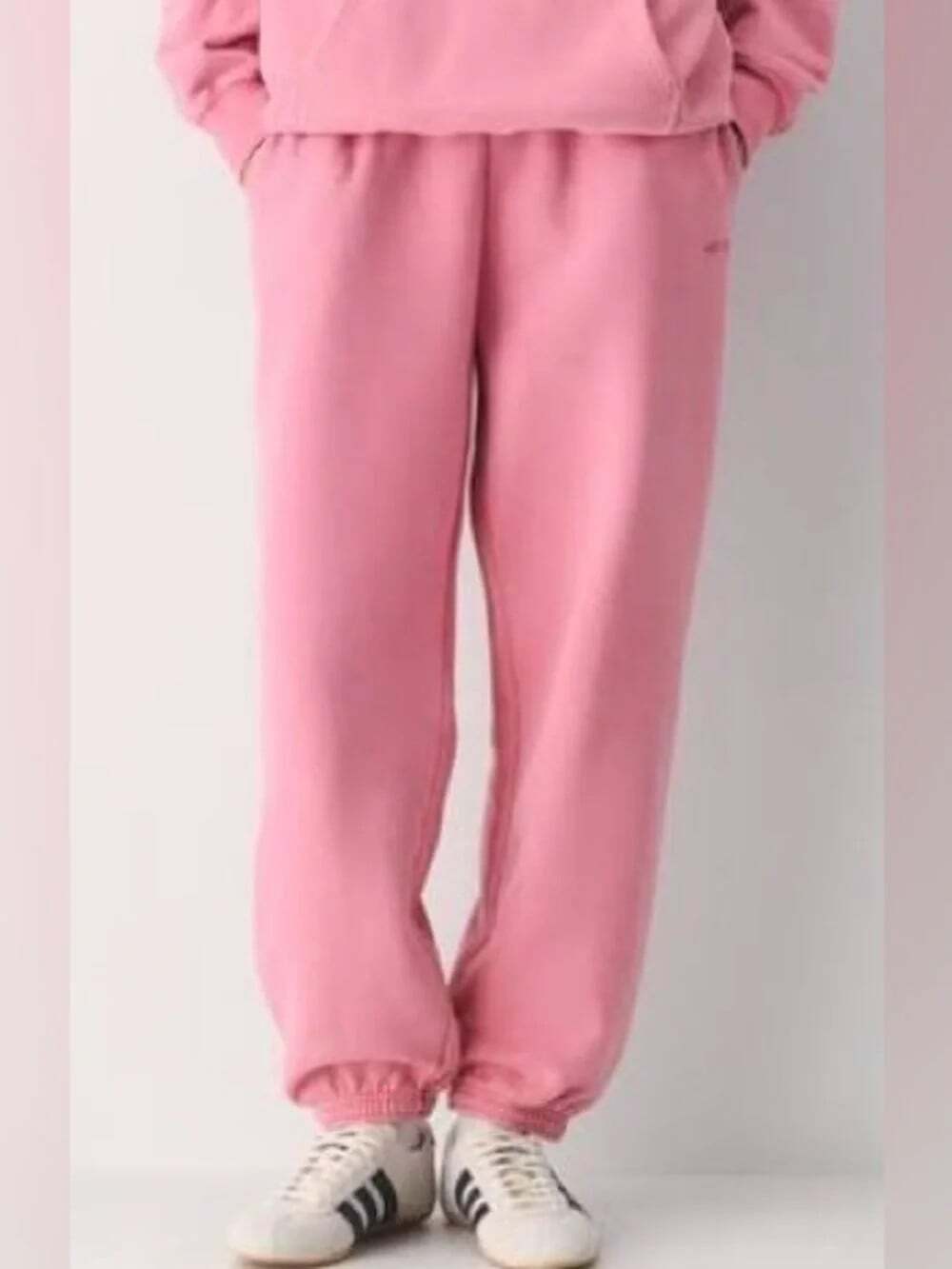 ARITZIA Mega Fit Sweatfleece Pink Size XS Jogger Sweatpants Oversized Loungewear